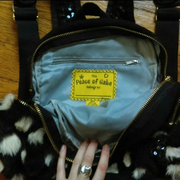 Faux Fur Mini Backpack - Picture 2 of 4